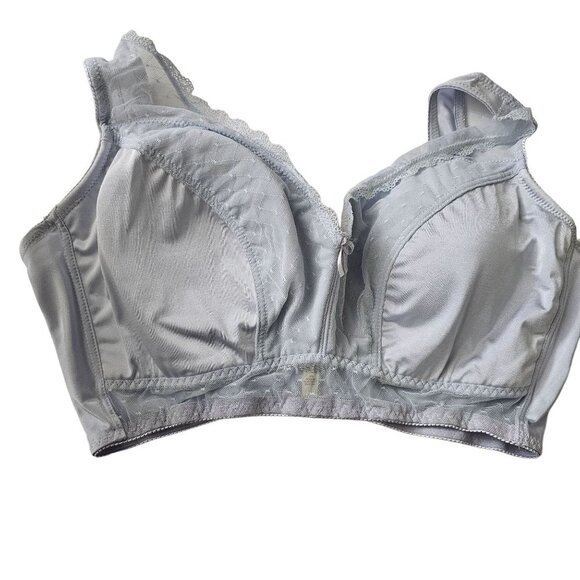 Rhonda Shear Powder Blue Style 676  Shapewear Leisure Bra in Size 3X - Picture 1 of 7